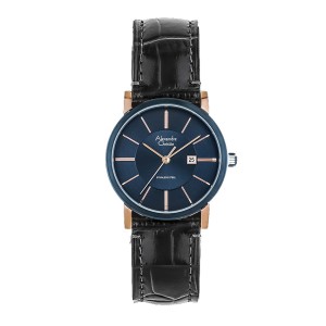 Alexandre Christie AC 8344 Rosegold Blue Lady LDLURBU